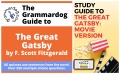 The Great Gatsby by F. Scott Fitzgerald - Grammardog & Movie Version Bundle