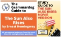 The Sun Also Rises by Ernest Hemingway - Grammardog & Movie Version Bundle