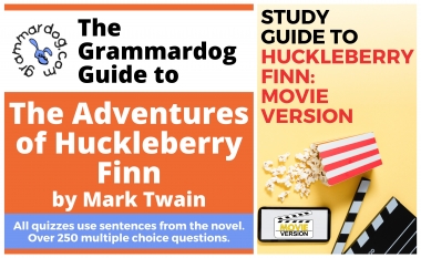 Huckleberry Finn by Mark Twain - Grammardog & Movie Version Bundle 2