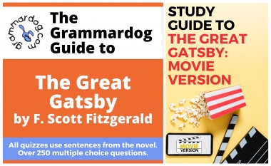 The Great Gatsby by F. Scott Fitzgerald - Grammardog & Movie Version Bundle 2