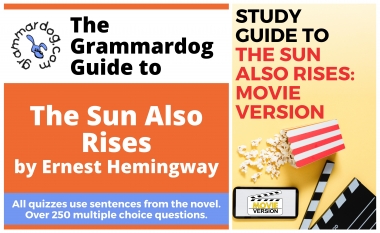 The Sun Also Rises by Ernest Hemingway - Grammardog & Movie Version Bundle 2
